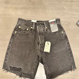 Levi's Charcoal Denim Men's Shorts